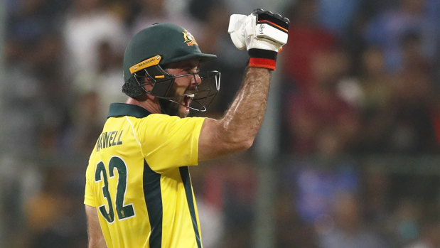 Once again Maxwell was the star of the show for the Australians.