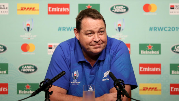 All Blacks coach Steve Hansen is odds-on to be looking this smug for the next week at least.