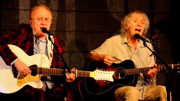Peter Asher and Albert Lee perform in Australia in August.