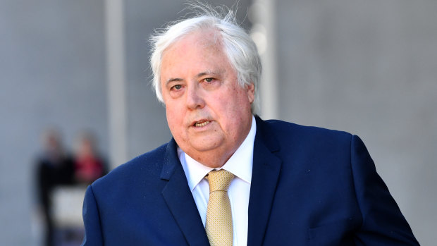 Clive Palmer's company donated more than $80 million to the United Australia Party.