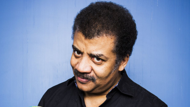 Astrophysicist and science communicator Neil deGrasse Tyson on tour in Australia last year. 