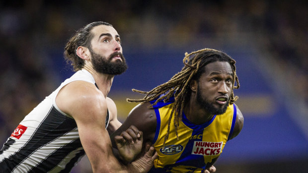The Eagles are desperate to get Nic Naitanui back in time for the Bombers final.
