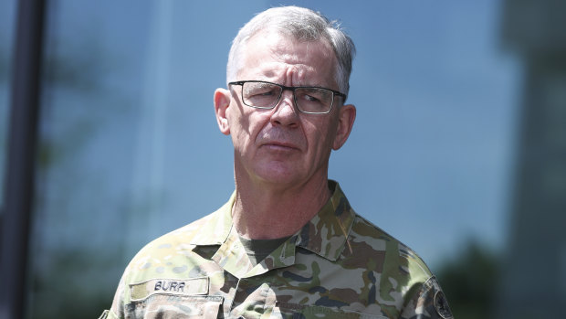 Chief of Army Rick Burr has issued 13 special forces soldiers with administrative action notices that could lead to them being sacked.
