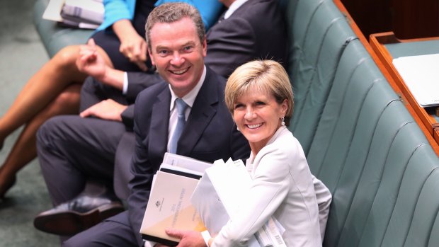 Former ministers Christopher Pyne and Julie Bishop both appeared before a senate inquiry regarding their post-parliamentary jobs on Thursday.