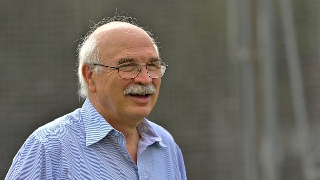 Sydney Olympics walking judge Lamberto Vacchi, at his home in Italy.