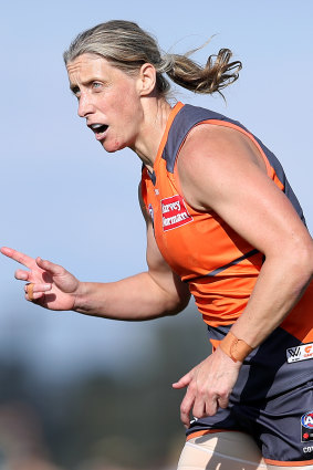 Cora Staunton starred for the Giants against Richmond.