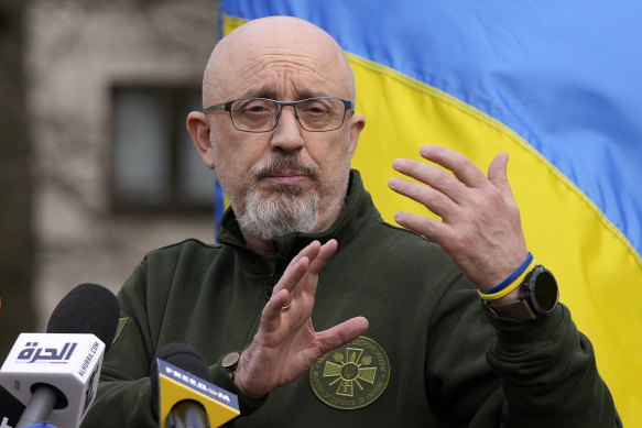 Ukrainian Defence Minister Oleksii Reznikov plans to head to Australia when the war is over.