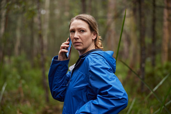 Anna Torv’s character Alice Russell goes missing in the fictional Giralang Ranges in Force of Nature: The Dry 2.