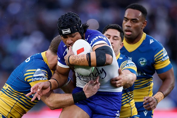 Stephen Crichton to the load for Canterbury.