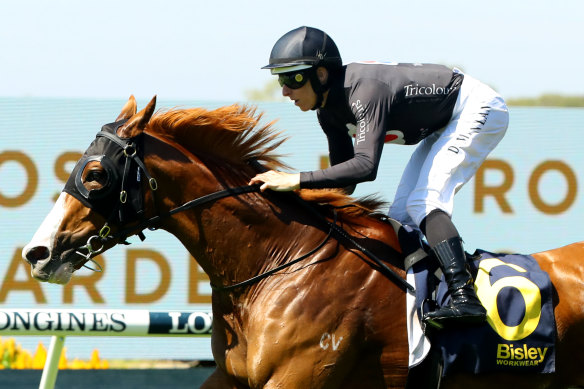 Gin Martini wins the Epona Stakes.