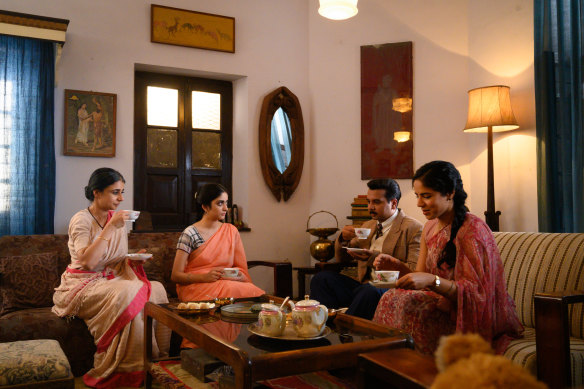 The challenge was to portray India in that period: Mrs Rupa Mehra (Mahira Kakkar), Lata Mehra (Tanya Maniktala), Haresh Khanna (Namit Das), Kalpana Gaur (Mansi Multani).
