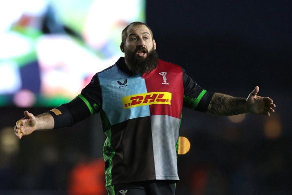 Joe Marler has been banned for six weeks, four of them suspended.