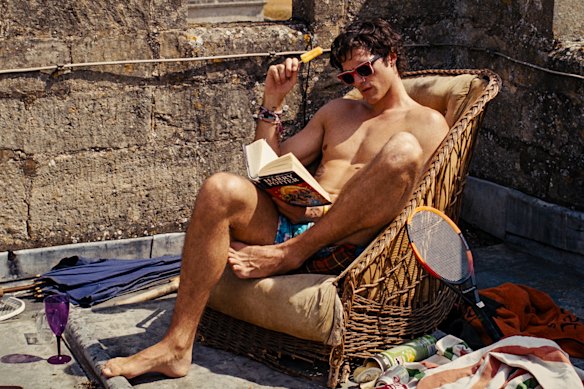 Jacob Elordi as Felix Caton in Saltburn.