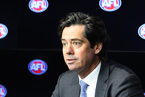 AFL Chief Executive Officer Gillon McLachlan 