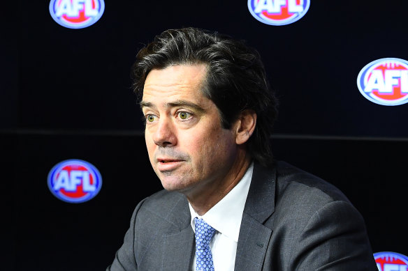 AFL Chief Executive Officer Gillon McLachlan 