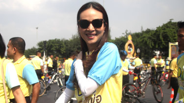 Nualphan Lamsam,  general manager of the Thai women's soccer team.