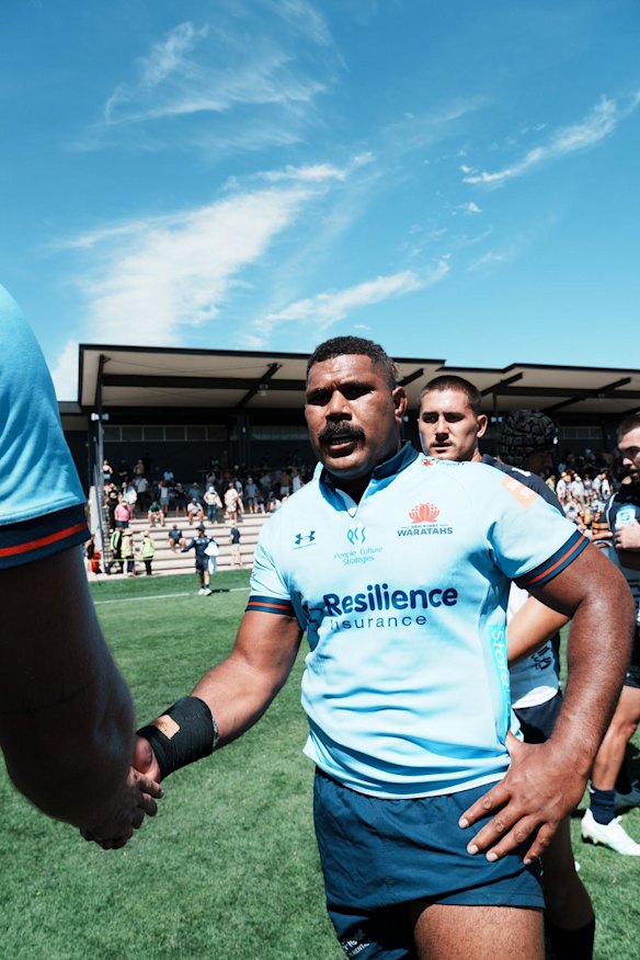 Apolosi Ranawai plays for NSW in Super Rugby AUS in 2025.