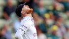 The taste of defeat: England captain Ben Stokes.