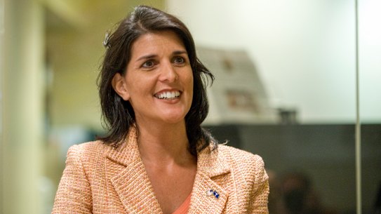 Nikki Haley in 2009. 