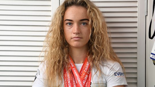 Ellie Beer missed Toyko this year but has refocused on her studies.