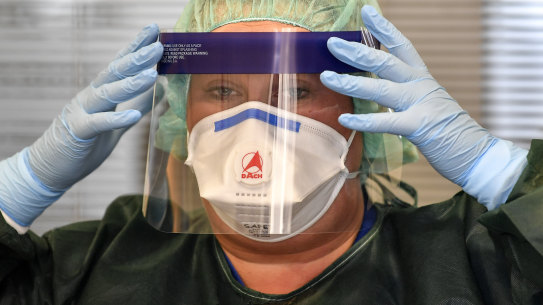 Healthcare workers say they're concerned about the levels of PPE available.