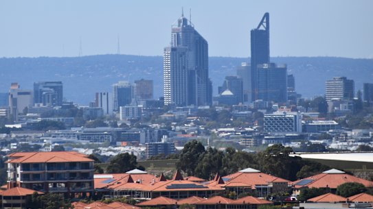 Several Perth suburbs from the city’s east right out to the coast have recorded sales growth of more than 100 per cent.