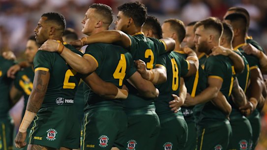 The Kangaroos will be favoured to reach the World Cup final