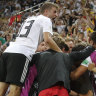 Two rowdy German officials banned from pitch side for final group game