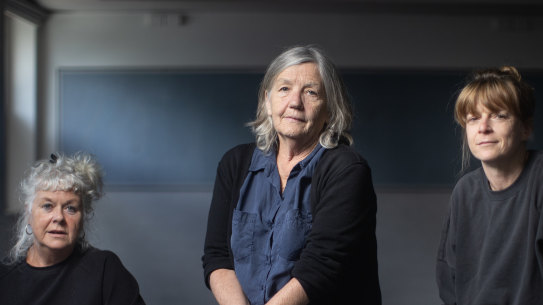 Susie Dee, Patricia Cornelius and Nicci Wilks have co-created <i>RUNT</i>.