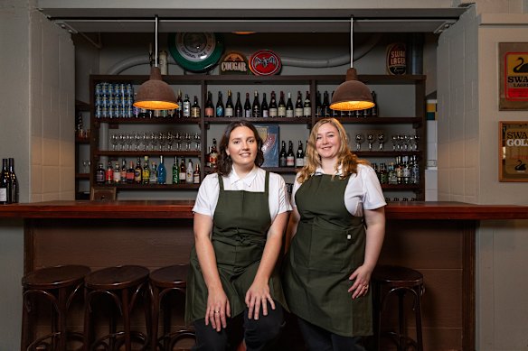 Blaze Young and Cassi Garrett, executive chef and head chef respectively of Edward &amp; Idas.