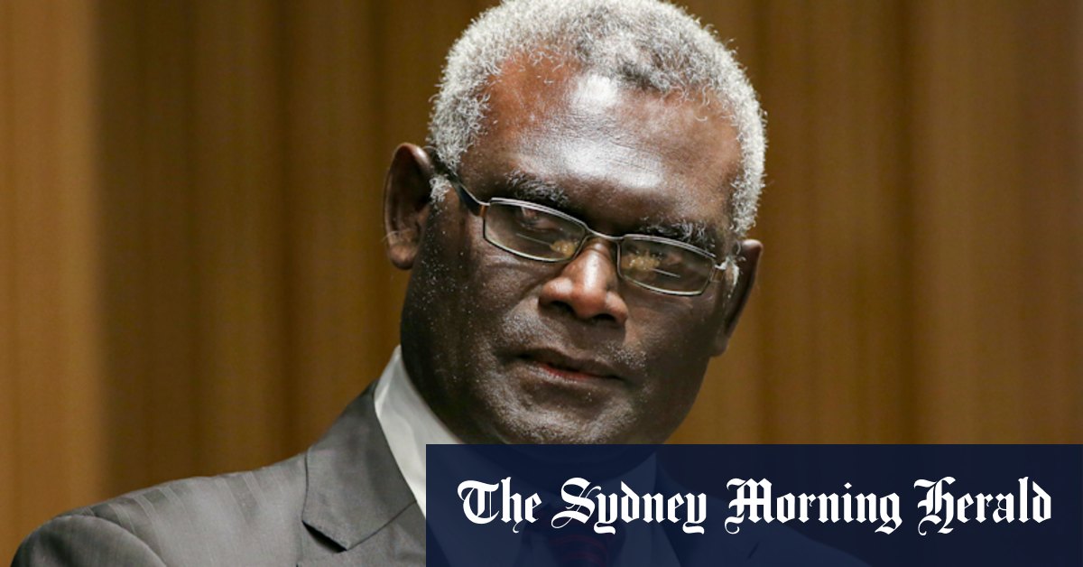 Manassaeh Sogavare: How Australia, Anthony Albanese must help navigate a 'paranoid' Pacific leader - Vimarsana News
