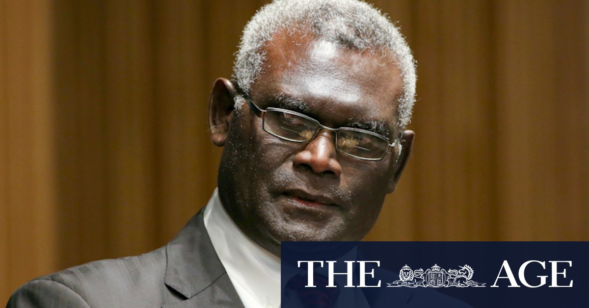 Manassaeh Sogavare: How Australia, Anthony Albanese must help navigate a 'paranoid' Pacific leader - Vimarsana News