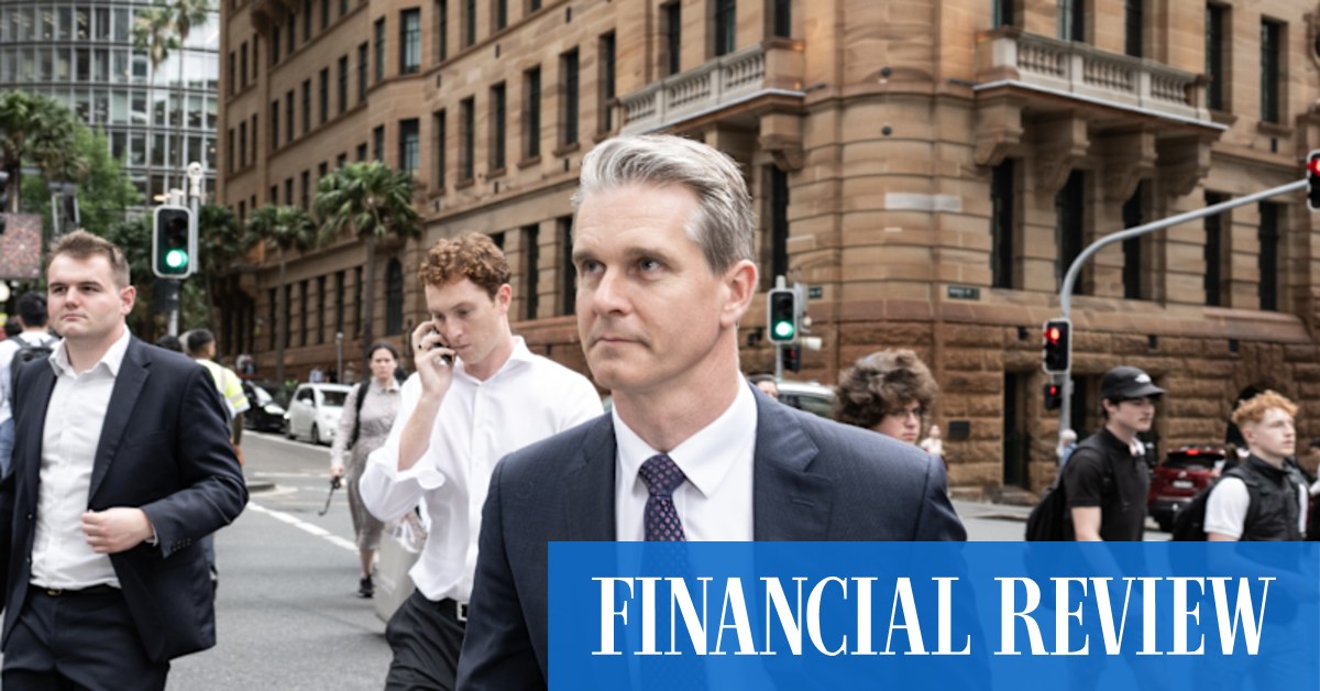 Crypto exchange gave cheque directly to Andrew Charlton