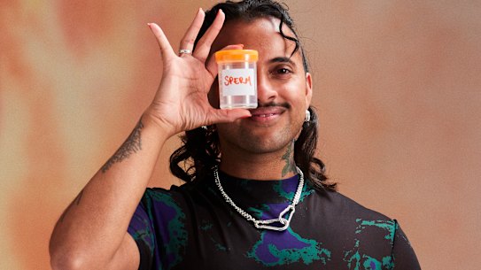 Writer and performer Krishna Istha.