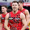 Zach Merrett after the loss to Fremantle.