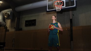 Darcy Malone in his junior days at the AIS.