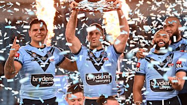 The Blues won this yearâ€™s State of Origin series.