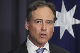 Health Minister Greg Hunt says the federal government has lifted its spending on hospitals.
