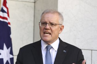 Prime Minister Scott Morrison wants states to stick to the plan to get vaccination rates up to lift lockdowns.