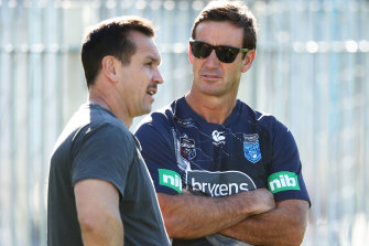 Matty Johns has rarely seen his brother happier following his move to help coach the Knights.