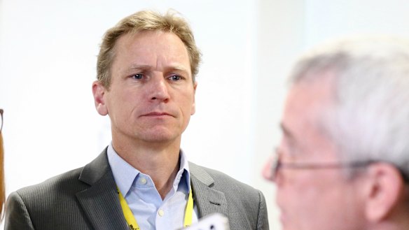 The ABC's political editor Andrew Probyn.