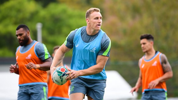 Reece Hodge has missed Australia's last three World Cup matches due to suspension. 