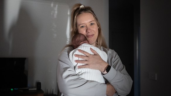 EnergyAustralia employee Cassandra Beswick is delighted she will be paid a full-time super benefit when she returns to work part-time.