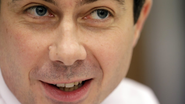 Bold bid: Pete Buttigieg.