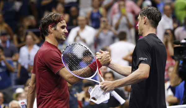 John Millman stunned Roger Federer to reach the 2018 US Open quarter-finals.