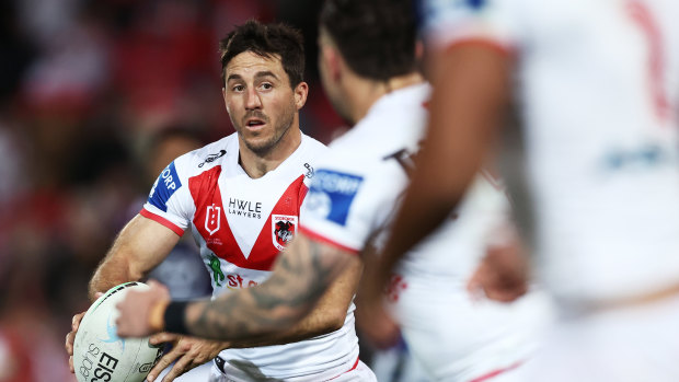 Ben Hunt is hoping to seal an extension at the Dragons.