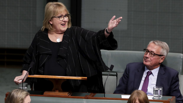 Labor MP Jenny Macklin delivers her valedictory speech.