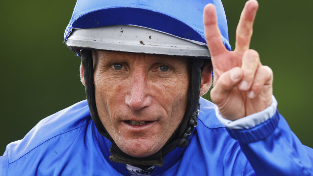 V for Victory - Damien Oliver surpassed George Moore for most Australian group 1 victories.