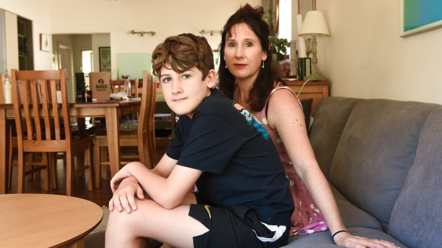 Jane Black has been unable to secure a COVID-19 vaccine for her 11-year-old son William. 