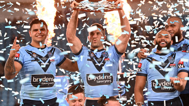 The Blues won this year’s State of Origin series.